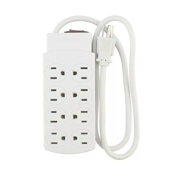 MULTICONTACTO 8 ENTRADAS C/LUZ INDICADORA SANELEC