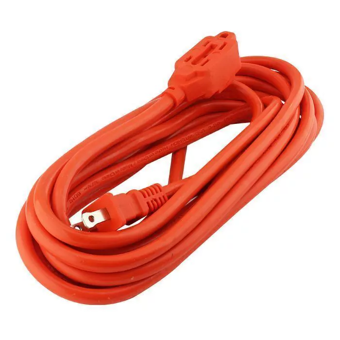 [2408] EXTENSION USO RUDO 5 M NARANJA 2X16 SANELEC