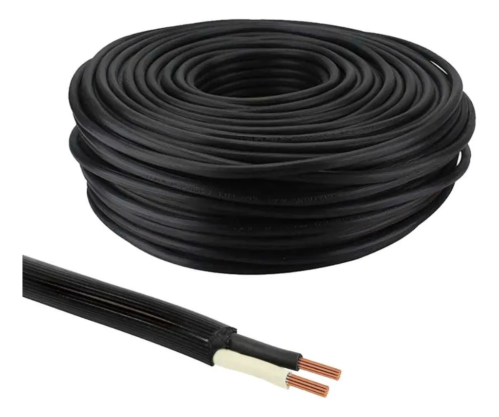 CABLE USO RUDO 2X12 ALUCOBRE 100MTS SAN