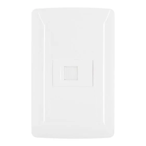 PLACA TOSCANA TOMA DE TELEFONO RJ-11 SANELEC