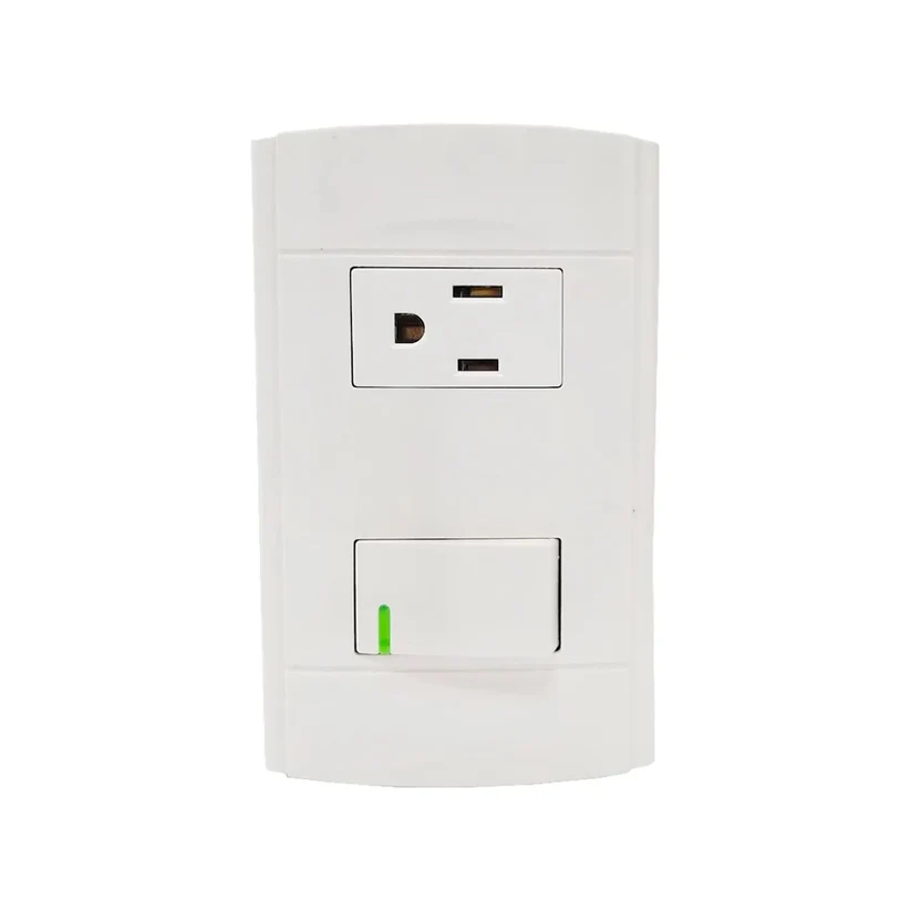 [4444] PLACA ROMA APAGADOR Y CONTACTO SANELEC