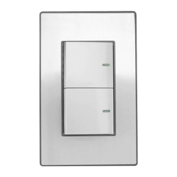 PLACA CORDOBA APAGADOR DOBLE 4635 SANELEC