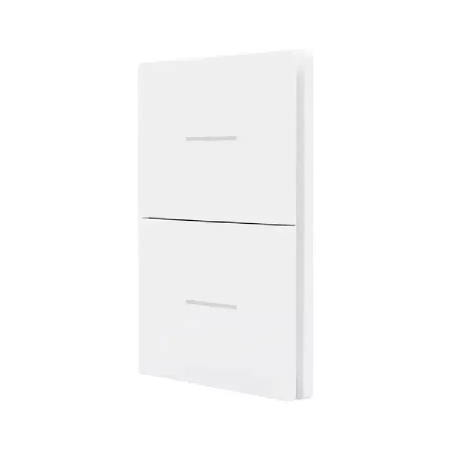 [4690] PLACA FIORI APAGADOR SENCILLO DOBLE 4690 SANELEC