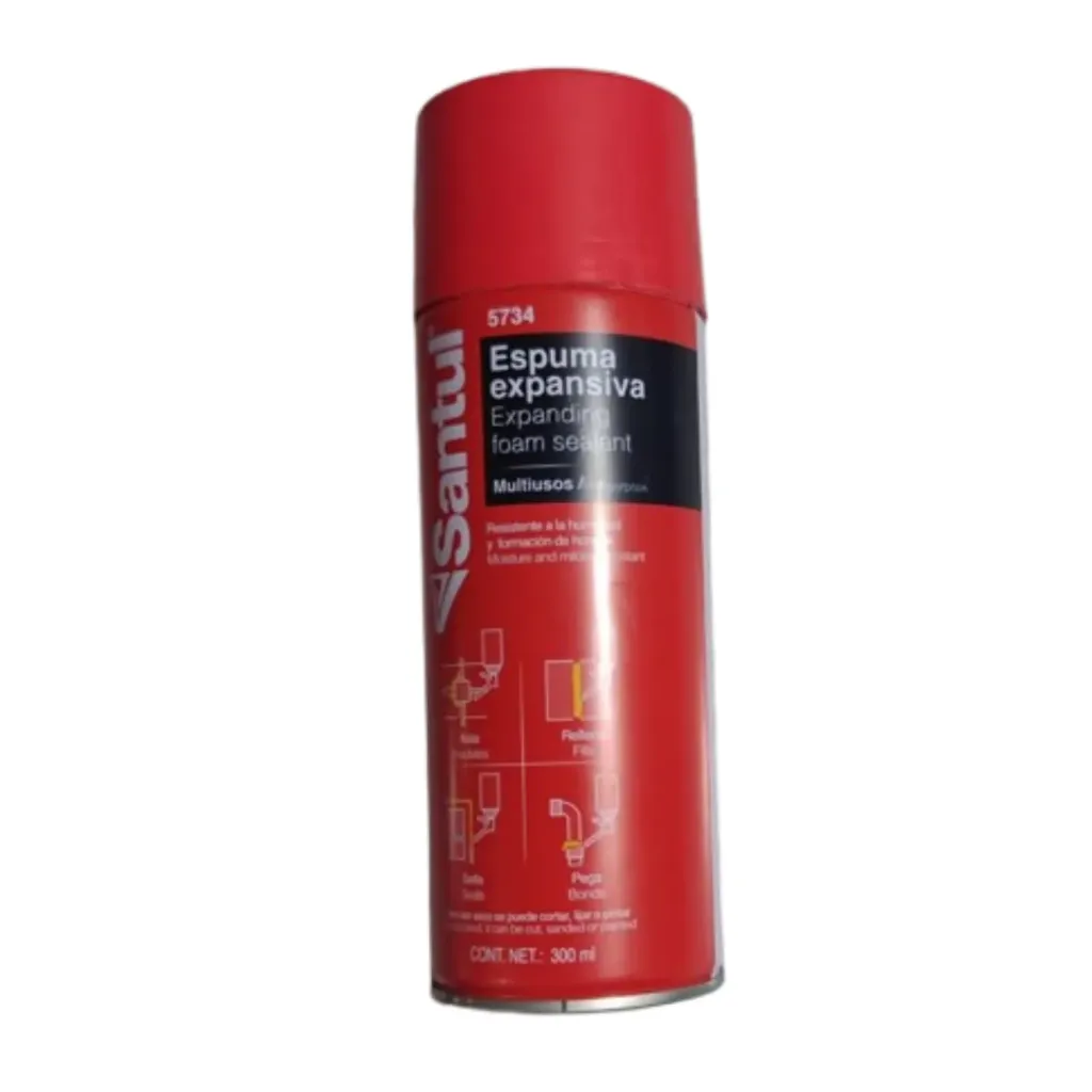 ESPUMA DE POLIURETANO 300 ML 5734 SANTUL