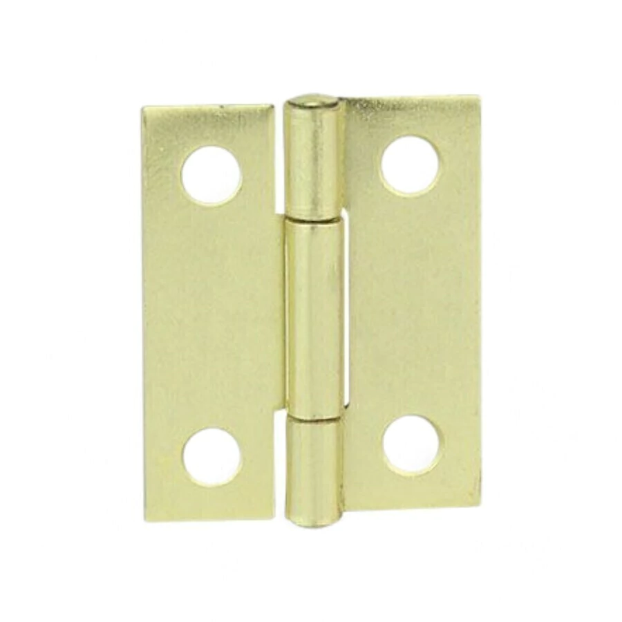 [6945] BISAGRA1 1/2X1 3/16 LATON P.REMACHADO PZA SANTUL
