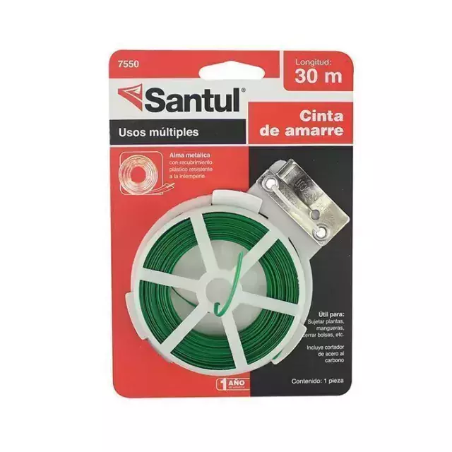 CINTA AMARRE C/ALMA DE ACERO 30 M C/CORTADOR 7550