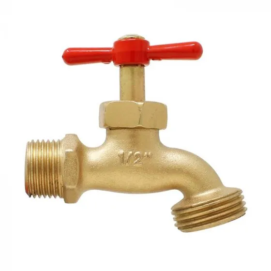 [7654] LLAVE DE NARIZ 1/2 ACABADO LATONADO GRANEL 7654 SANTUL