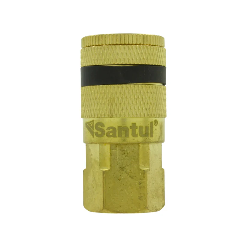 [8725] COPLE DE LATON CUERDA 1/4 NPT HEMBRA 8725 SANTUL