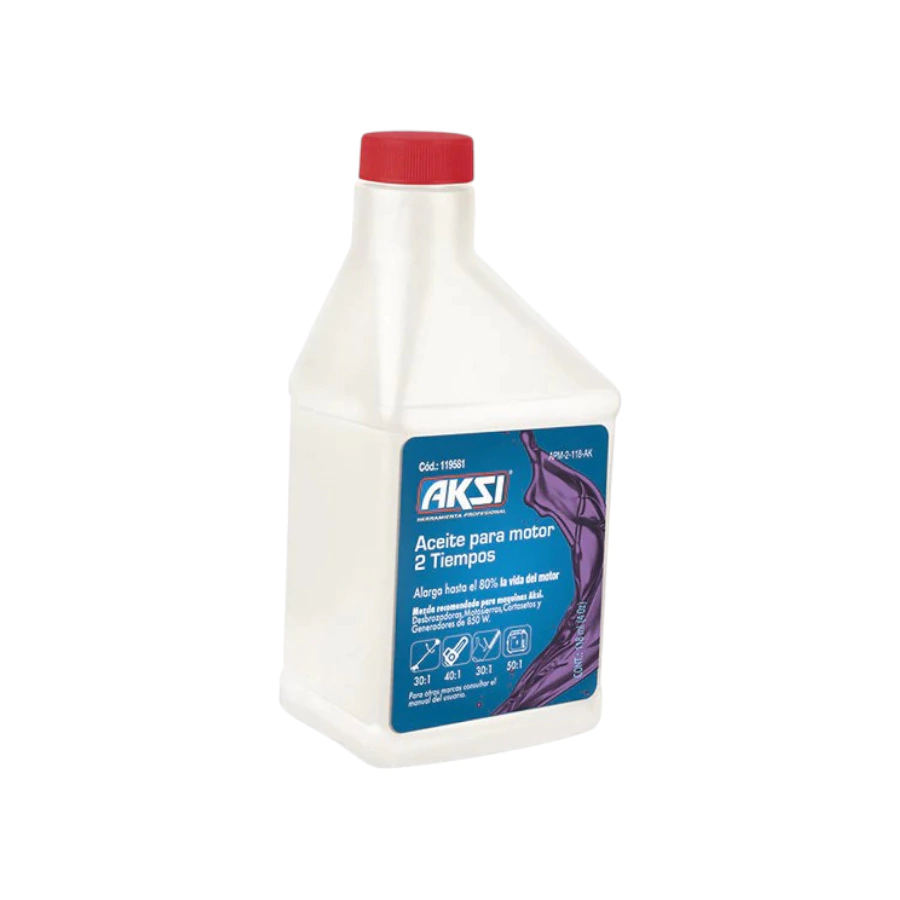 [119581] ACEITE MIN P/MOTOR 2 TIEMPOS 120 ML 4 OZ 119581 AKSI