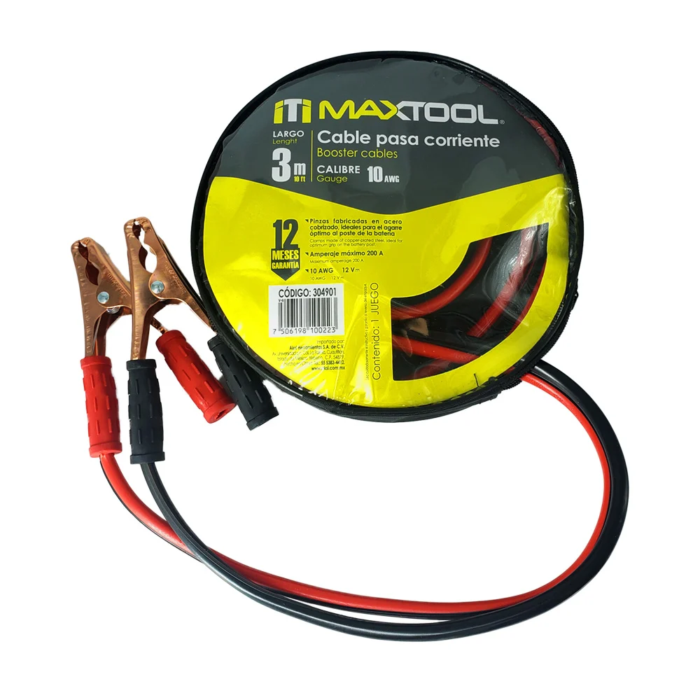 [304901] CABLE PASACORRIENTE DE 3 MT CAL. 10 304901 AKSI