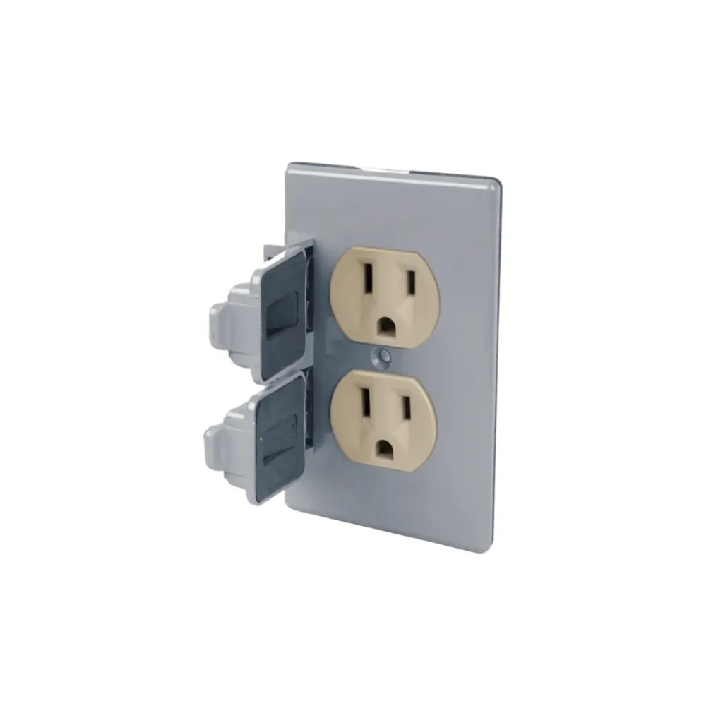 [116885] CONTACTO DUPLEX ATERR CON PLACA INTEMPERIE 116885 AKSI