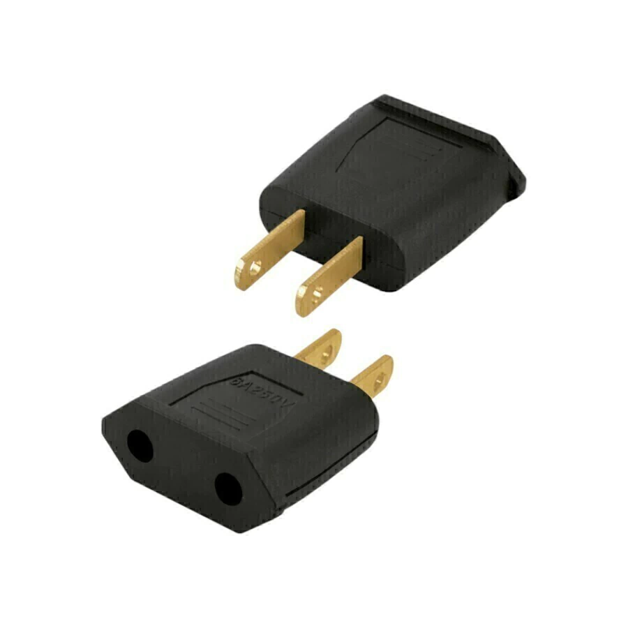 ADAPTADOR CLAVIJA EUROPEA A AMERICANA AKSI