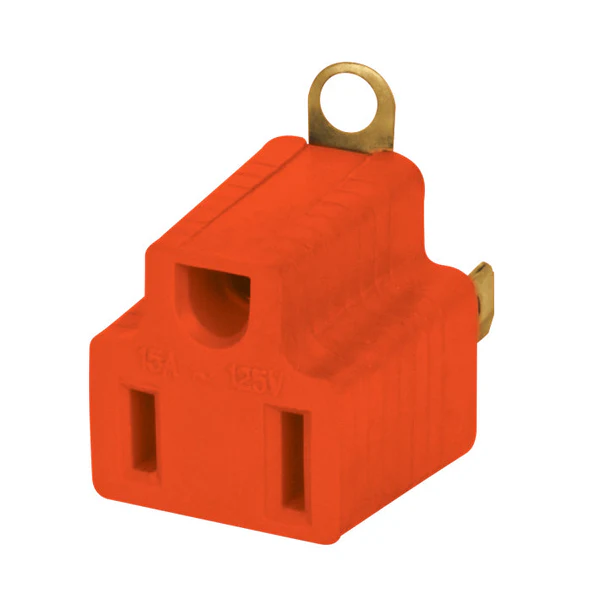 ADAPTADOR 3 A 2 GRIS AKSI