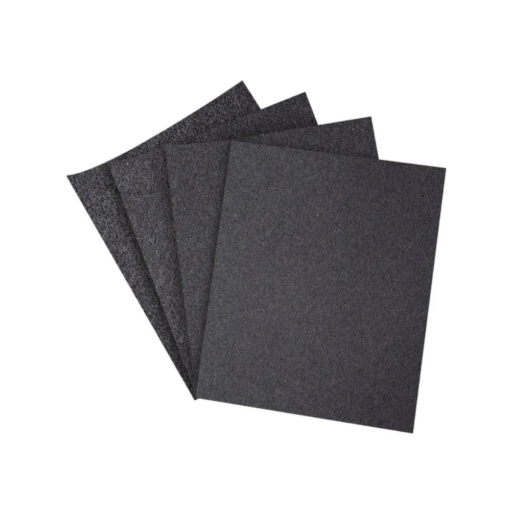 LIJA DE ESMERIL NEGRA GRANO 80 PAQ 25PZ AKSI