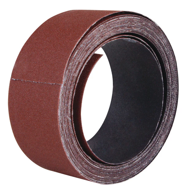 [113336] LIJA PARA PLOMERO GRANO 120 ROLLO DE 5MX 1 1/2" AKSI