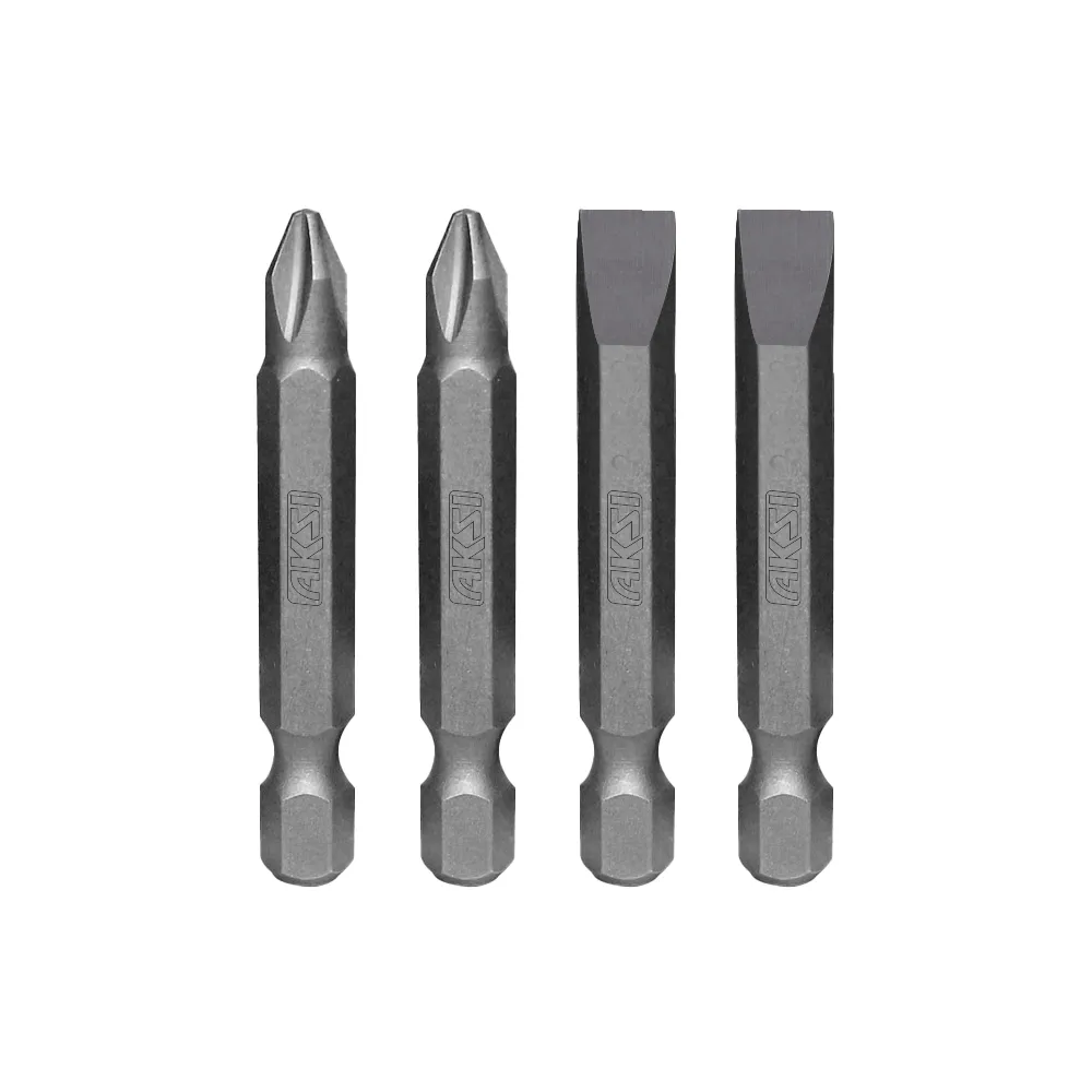 [114001] JUEGO DE 4 PUNTAS LARGAS PH1 PH2 50 MM 114001 AKSI