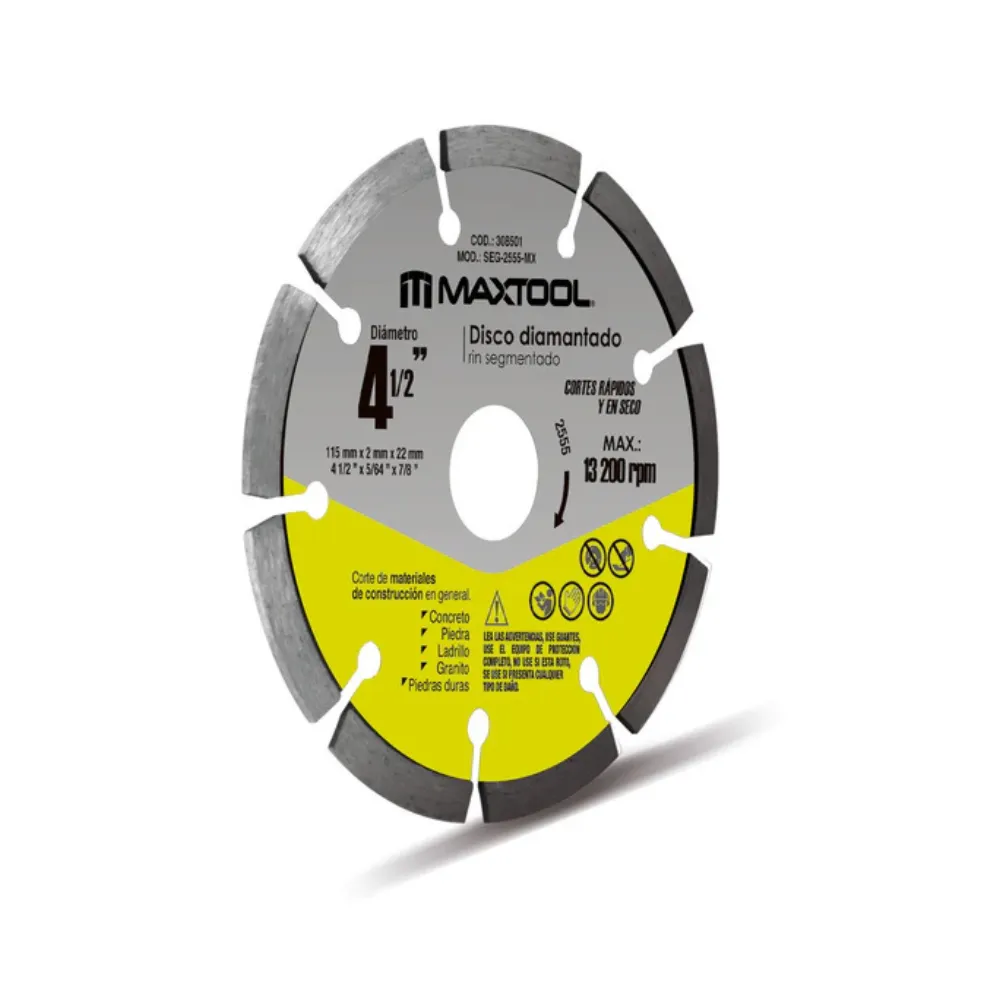 [308501] DISCO DIAMANTADO RIN SEGMENTADO DE 4 1/2" - MX 308501 AKSI