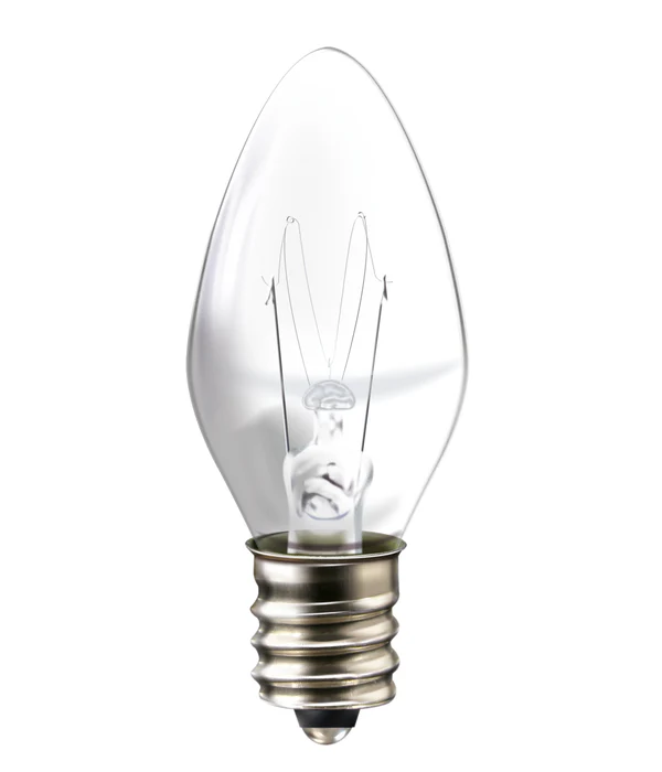 FOCO INCANDESCENTE VELA CALIDA 7W 50PACK AKSI