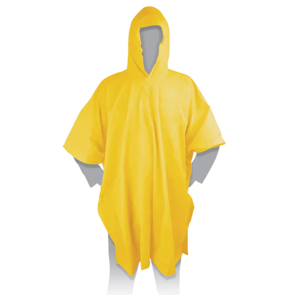 [307711] PONCHO LIGERO AMARILLO AKSI
