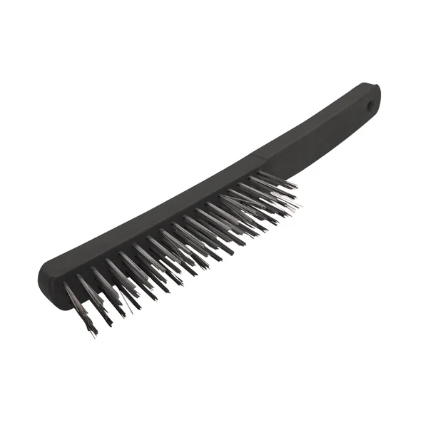 [109802] CEPILLO DE ALAMBRE MANGO 3 X 17 PINCELES 109802 AKSI