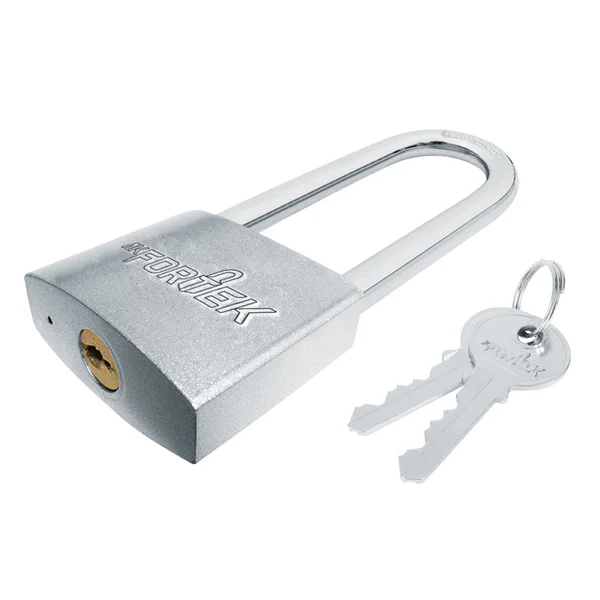 [108308] CANDADO METALICO 50 MM GANCHO LARGO AKSI