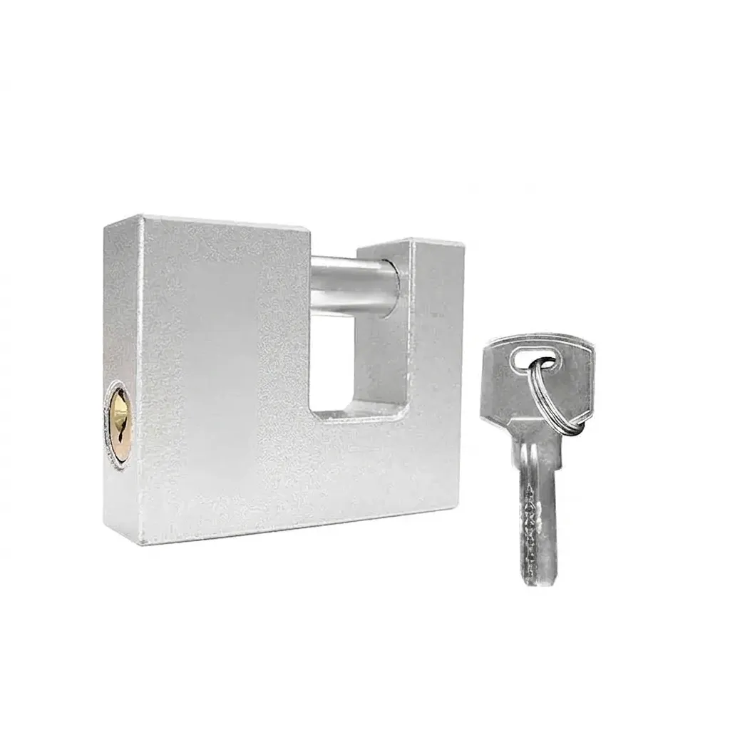 [112712] CANDADO PARA CORTINA DE 70 MM LLAVE PUNTOS 112712 AKSI