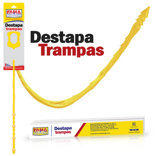DESTAPA -TRAMPAS FLEXIBLE EN BLISTER FAMA