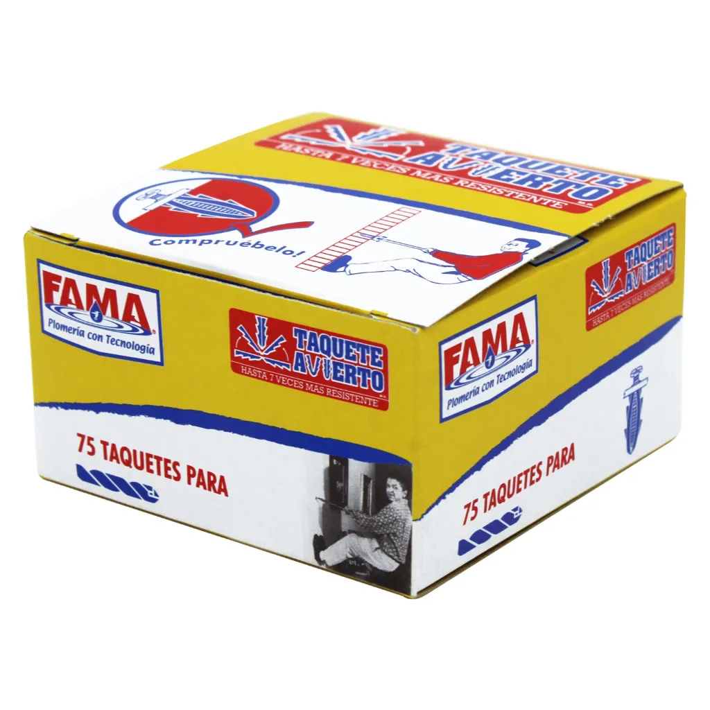 [9493F] CAJITA CON 50 TAQUETES AVIERTO 3/8" 9493F FAMA