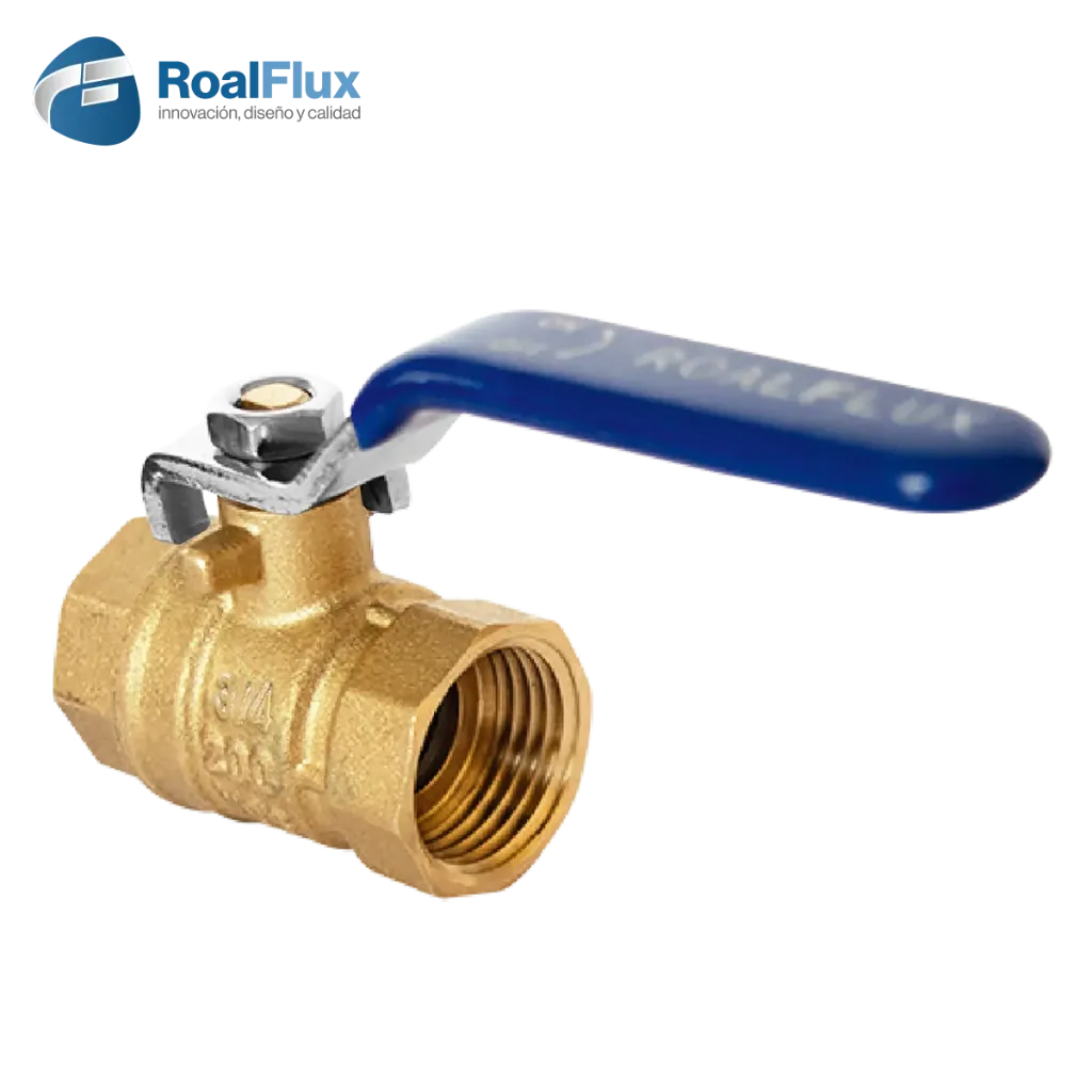 [36230] VALVULA ESFERA ROSCABLE 3/4" 200PSI 36230 ROAL FLUX
