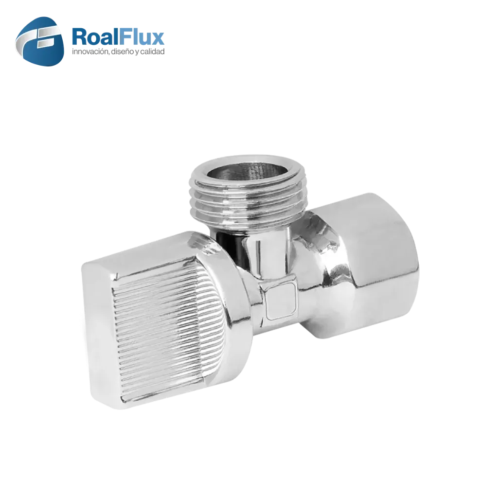 LLAVE ANGULAR 1/4 DE VUELTA ROALFLUX