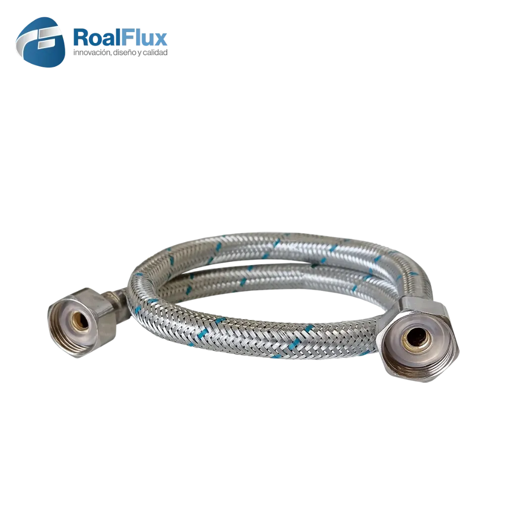 [36260] ALIMENTADOR METAL W.C. 40CM 1/2 X 7/8 ROALFLUX