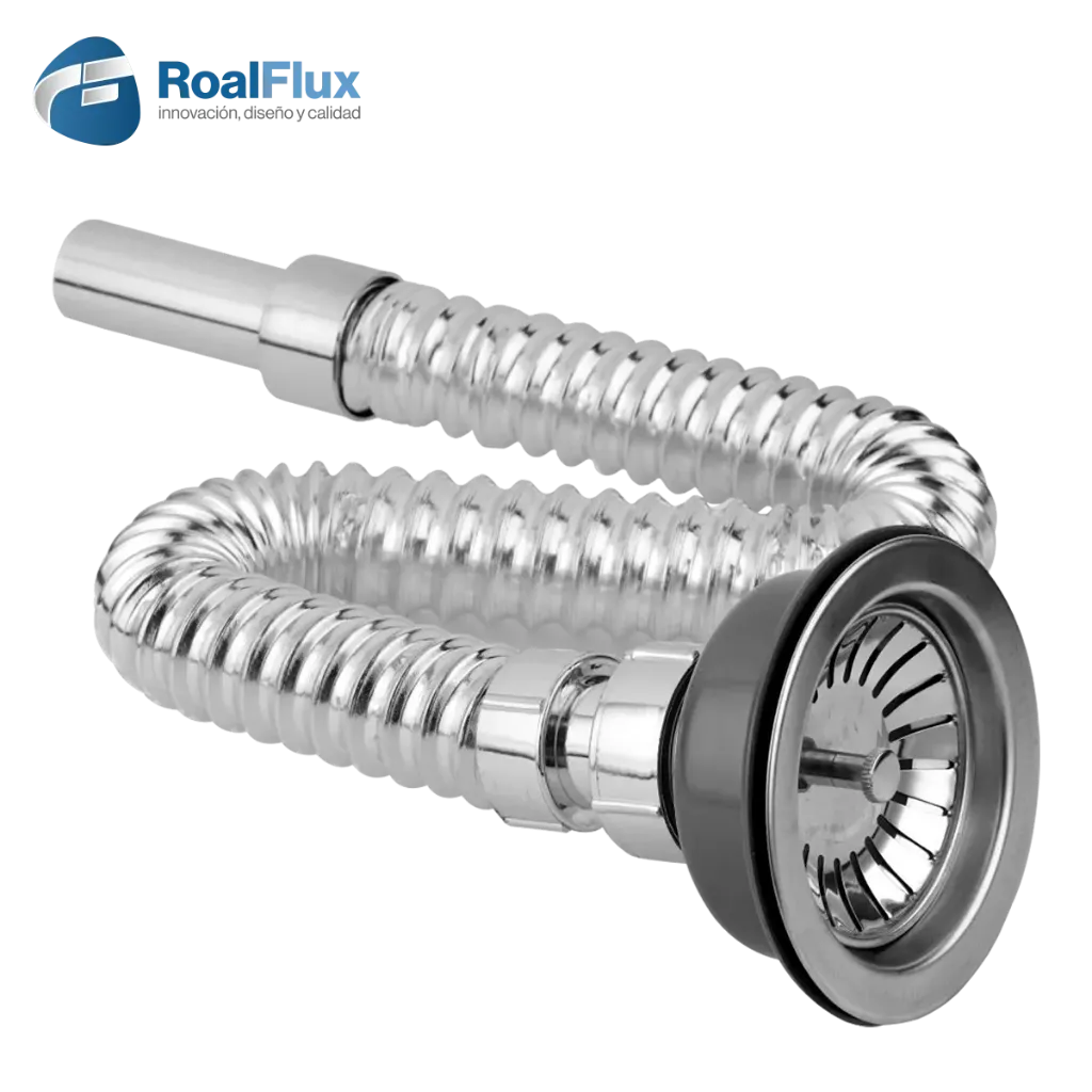 [36525] CESPOL FLEXIBLE C/CONTRACANASTA P/FREGADERO ROALFLUX