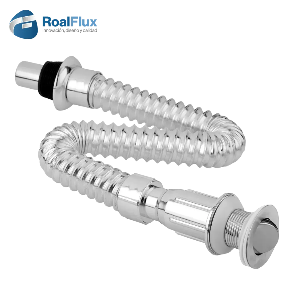 CESPOL FLEX C/CONTRACANASTA P/LAVABO MONEDA ROALFLUX
