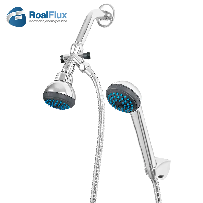 REGADERA C/EXTENSION TELEFONO REDONDA 2 1/2” 36268 ROAL FLUX