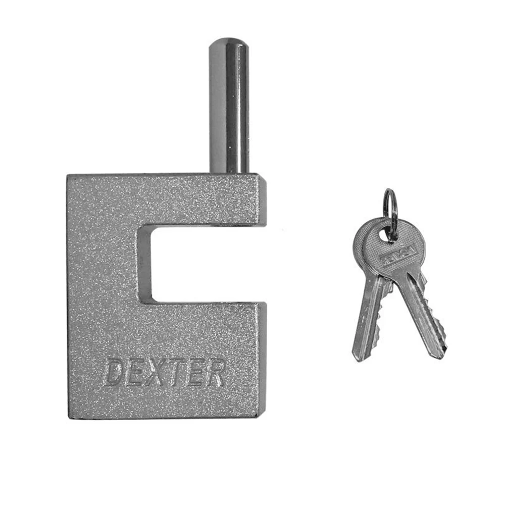 [16933D] CANDADO ANTIPALANCA 70 MM 2PZ GRIS BP DEX