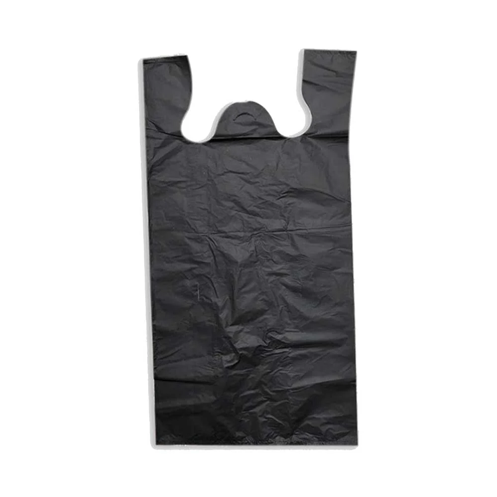 [A-0001] BOLSA DE CAMISETA CHICA NEGRA KG
