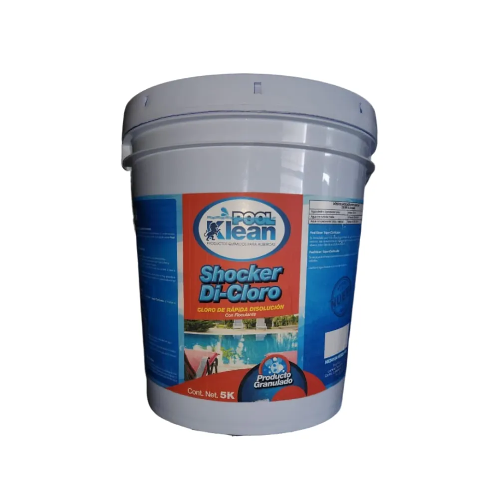 [A-0017] DICLORO SHOKER CUBETA 5KG POOLKLEAN
