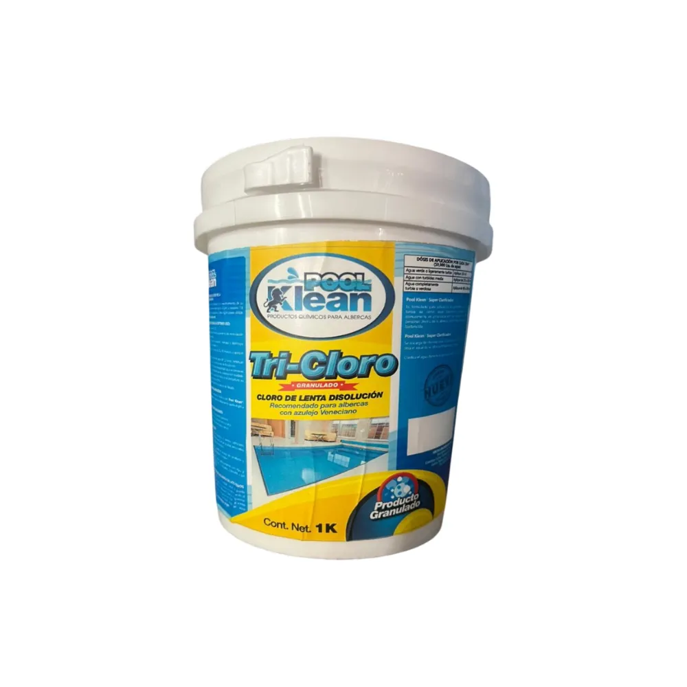 [A-0025] TRICLORO GRANULADO BOTE 1KG POOLKLEAN