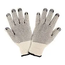 [G-PVC110] GUANTE JAPONES BLANCO CON PUNTOS T-9 G-PVC110 VIVA