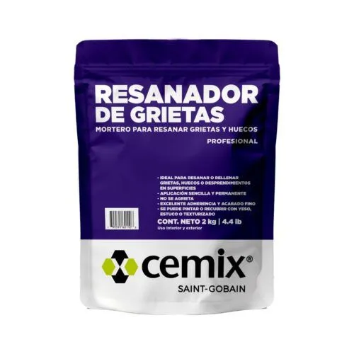 [A-0046] RESANADOR PARA GRIETAS 2KG CEMIX