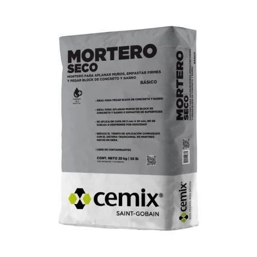 [A-0064] MORTERO SECO 25KG CEMIX A-0064
