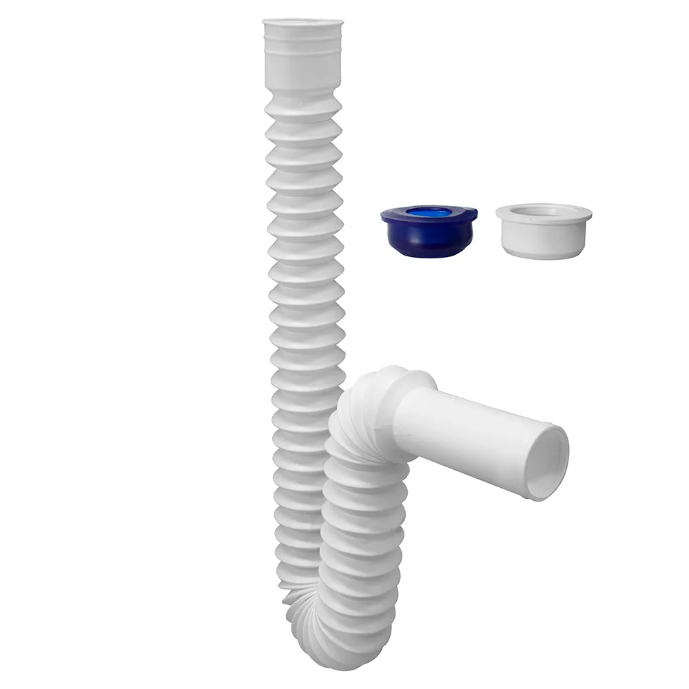 [FLE-08] TRAMPA FLEXIBLE UNI C/CHUPON 11/2” Y 11/4” EXT 80CM FLE-08 FLEXIMATIC