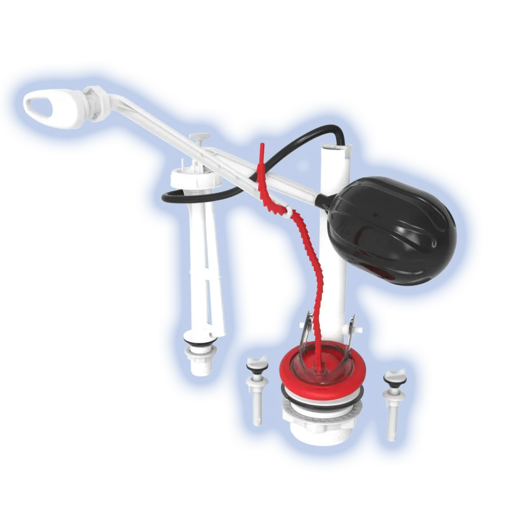 [2702A] HERRAJE SANITARIO MAXTOR 2" BCO 2702A FLEXIMATIC