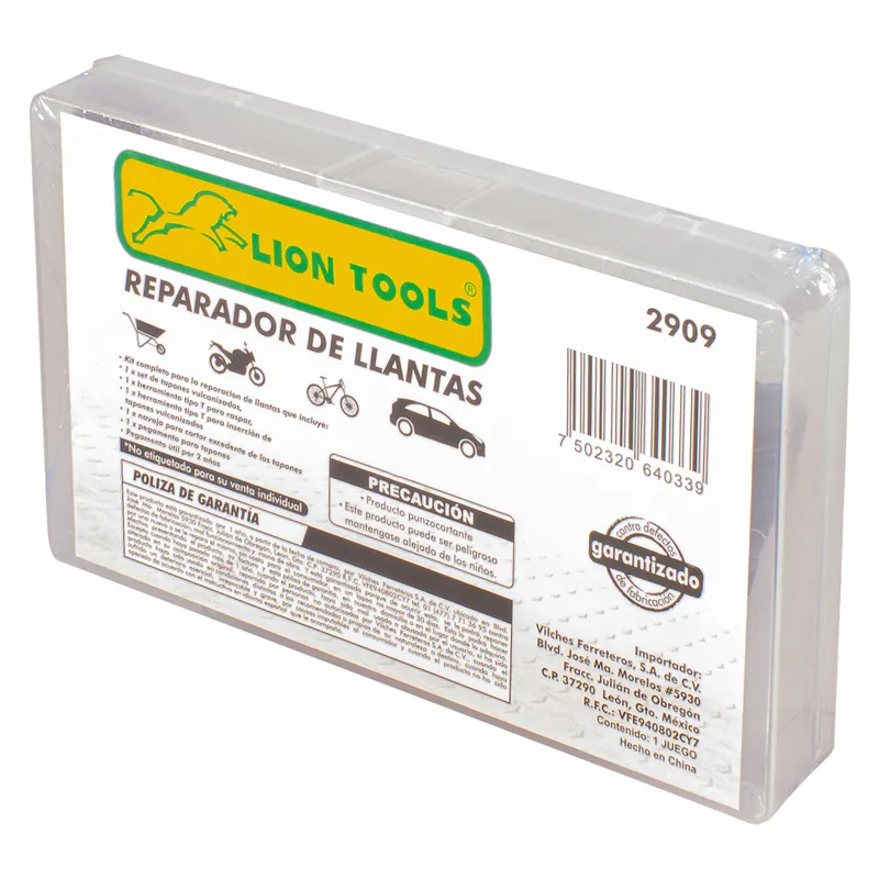 [2909L] REPARADOR DE LLANTAS LION TOOLS 2909L