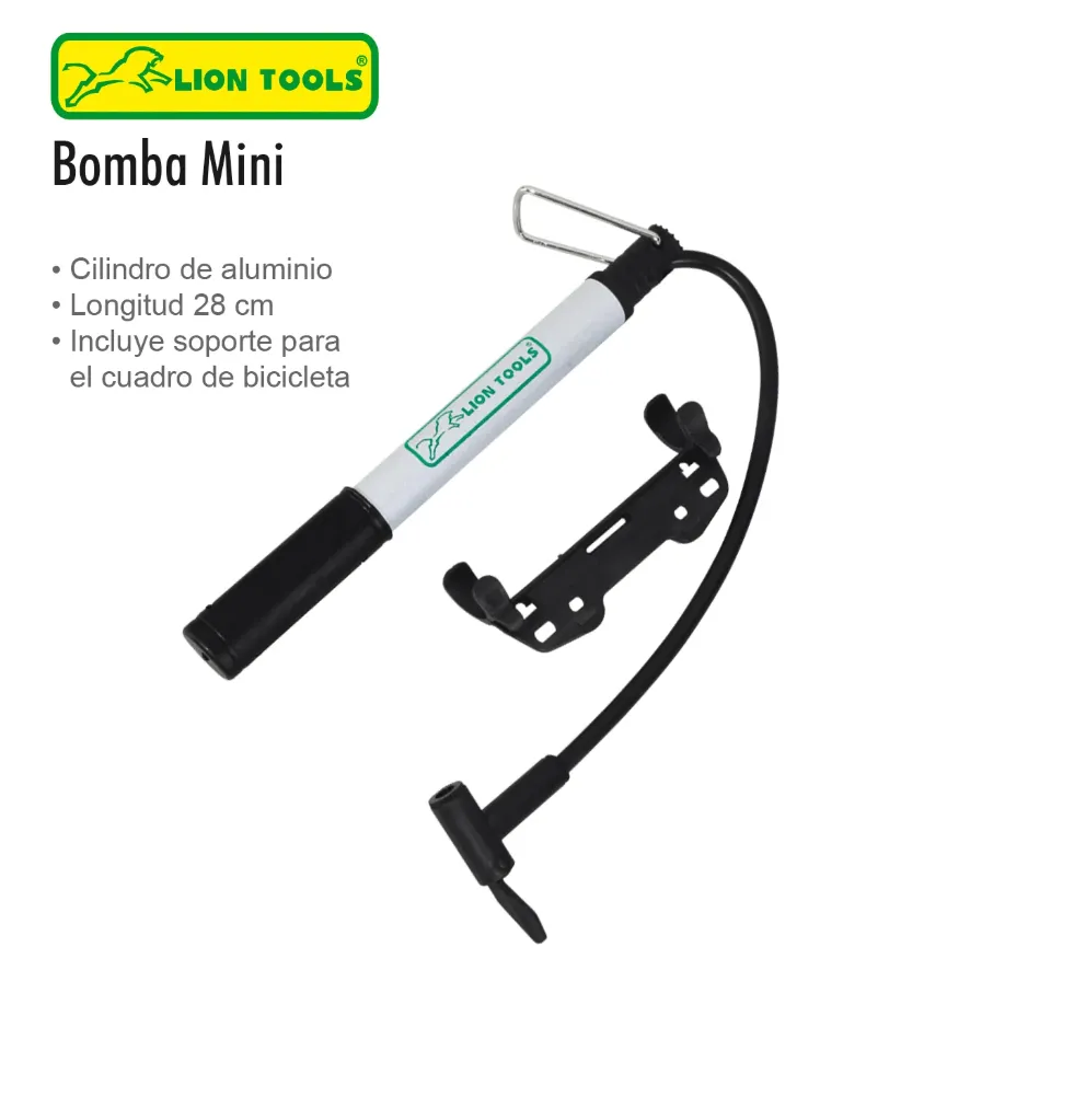 [2902L] BOMBA MINI LION TOOLS 2902L LION TOOLS