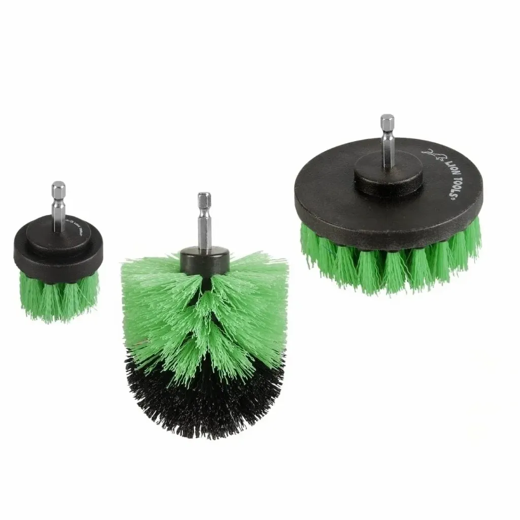 CEPILLOS PARA TALADRO 3 PIEZAS LION TOOLS