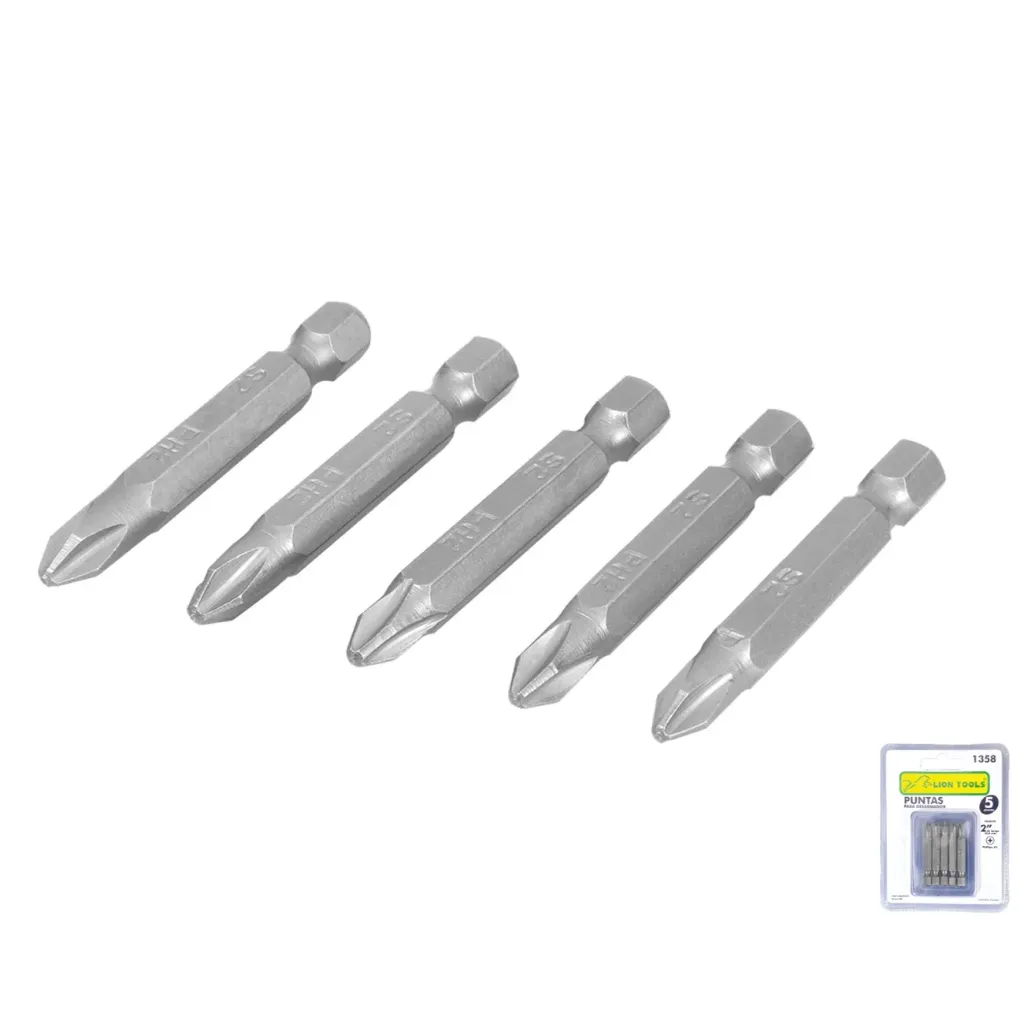 [1358L] PUNTAS PHILLIPS DESARMADOR LION TOOLS