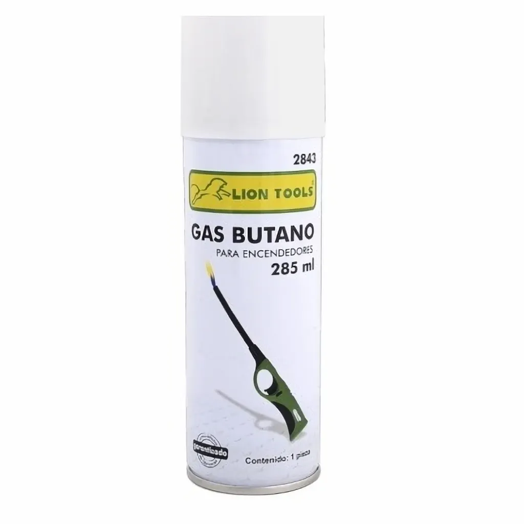 [2843L] GAS BUTANO PARA ENCENDEDOR LION TOOLS