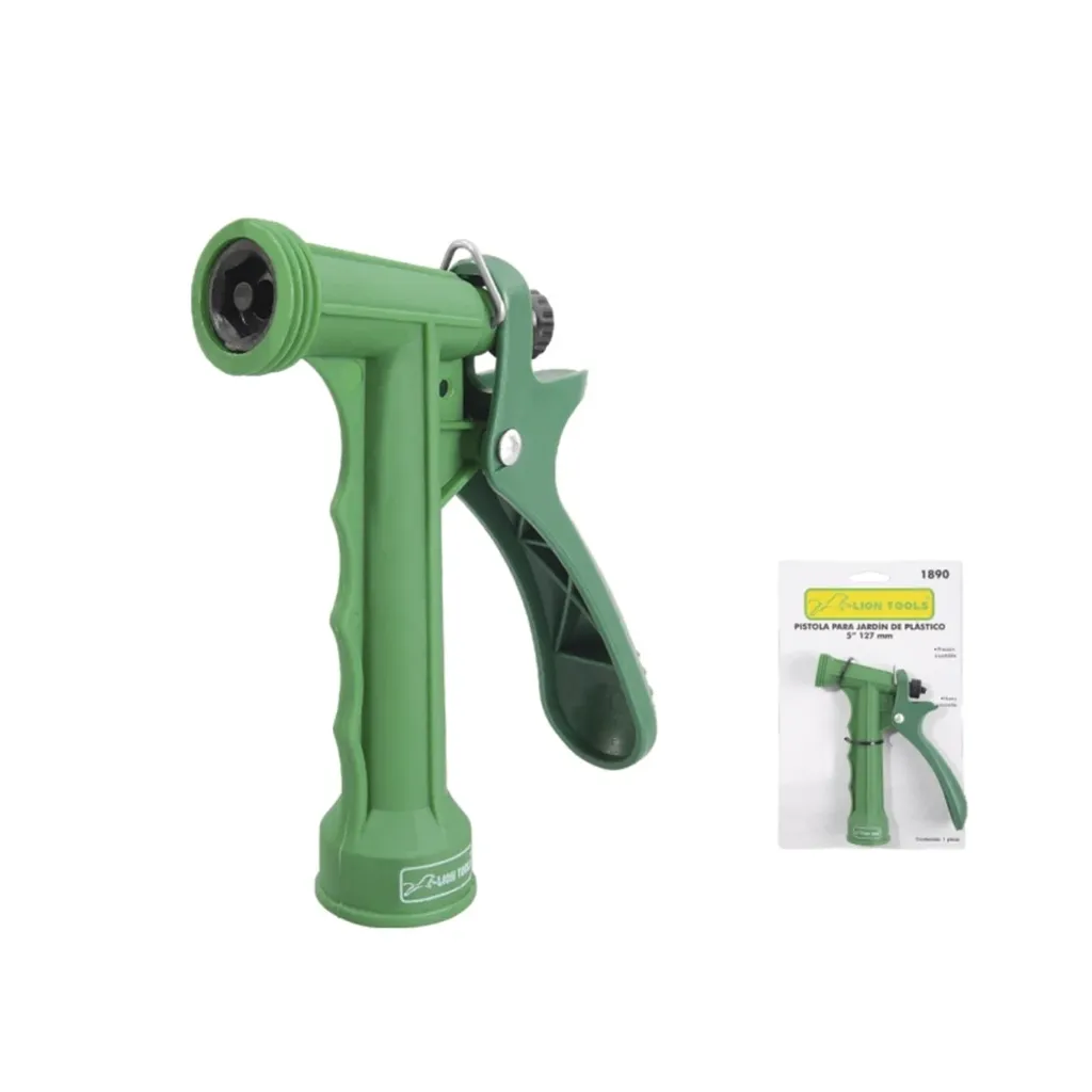 [1890L] PISTOLA JARDIN PLASTICO LION TOOLS 5"
