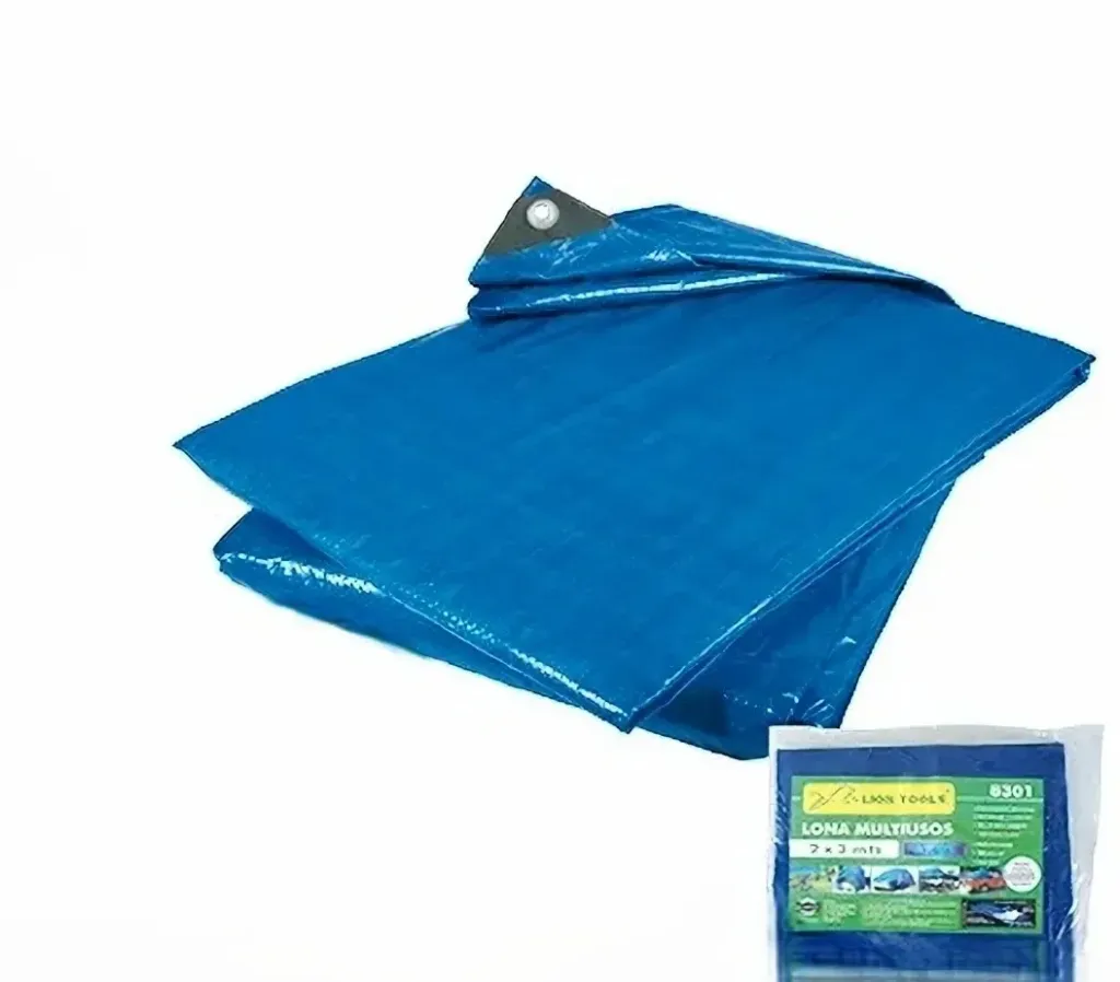 [8304L] LONA LIGERA AZUL LION TOOLS 3X5M 8304L
